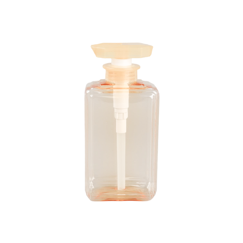Transparent na PET push bottle