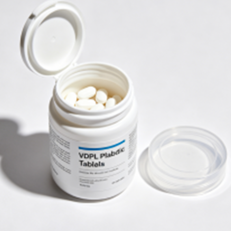 50ml 100ml Round HDPE Medicine Pill Empty Plastic Bottle