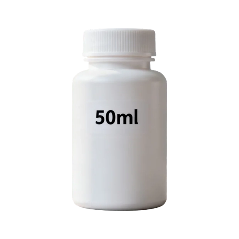 50ml 100ml Round HDPE Medicine Pill Empty Plastic Bottle